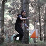 Alice Tilly punching the spectator control