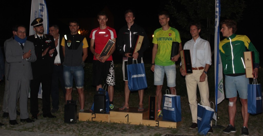 Tim Robertson on Podium