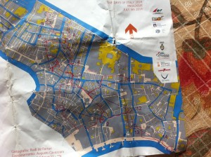 Soph's map around Venice