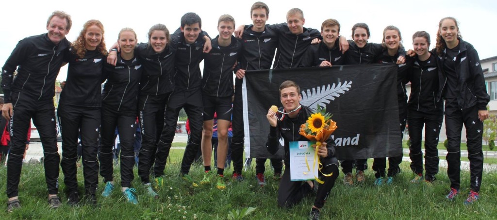 NZ Team JWOC2014 Sprint Medal