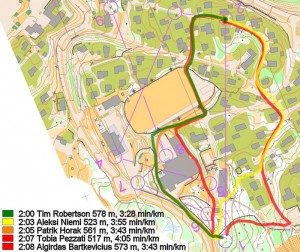 Men's Course leg 1 - 2 (Courtesy of World of O)