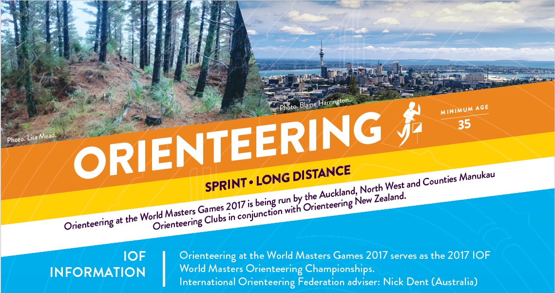 World Masters Gamers 2017 Orienteering Flier Published