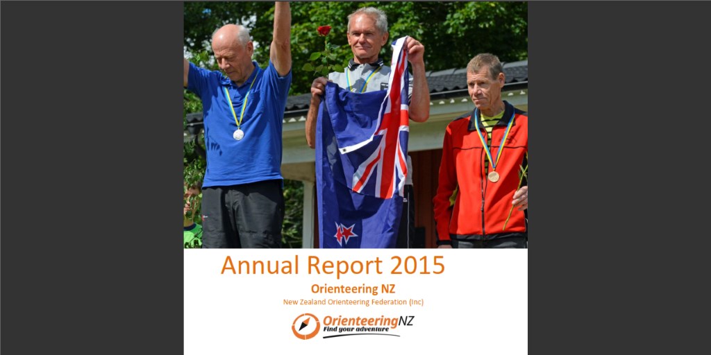 Orienteering NZ 2015 Annual Report Available