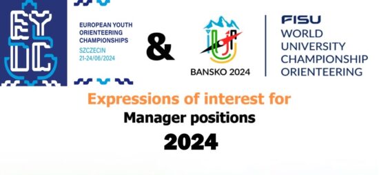 EYOC & WUOC expressions of interest for manager positions