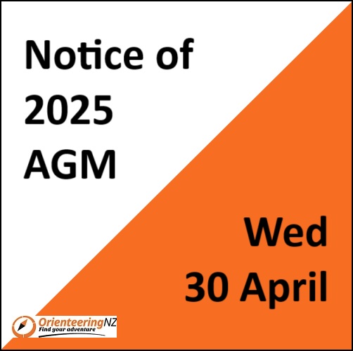 2025 Orienteering New Zealand Annual General Meeting (AGM)