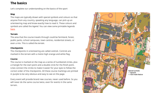 Intro to orienteering   |  ONZ revamped website pages