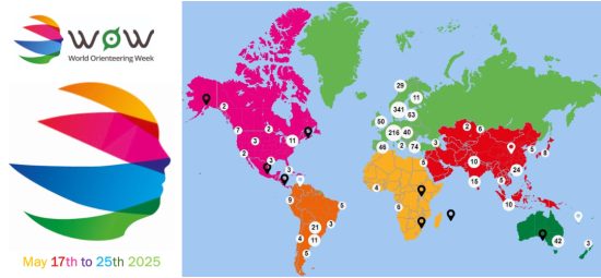 World Orienteering Week  |  17- 25 May 2025
