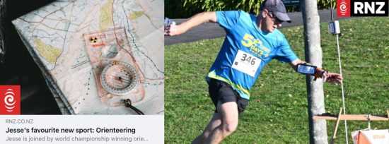 Orienteering is Jesse’s new sport | Radio interview with Llew