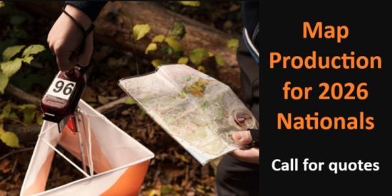 Call for Quotes/Estimates |  Orienteering Map Production for Nationals 2026