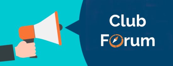 Club Forum  | Thursday 9 October
