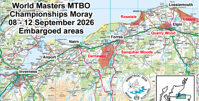 World Masters MTBO Champs  | 8-12 Sept 2026 